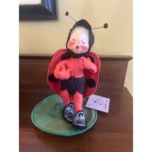 Vintage  Annalee Ladybug 6" Doll